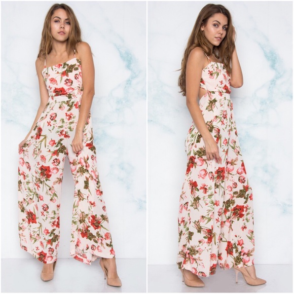 🆕LAST ONE Stella Wide Leg Floral Jumpsuit - Picture 2 of 2